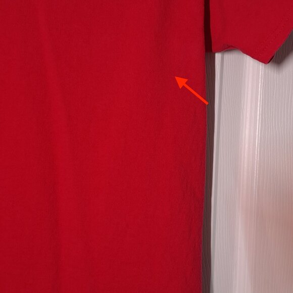 Dave Matthews Band: Cross Hatch Circle USED Shirt (L, Red, DMB, Rock, Jam) - Picture 10 of 10